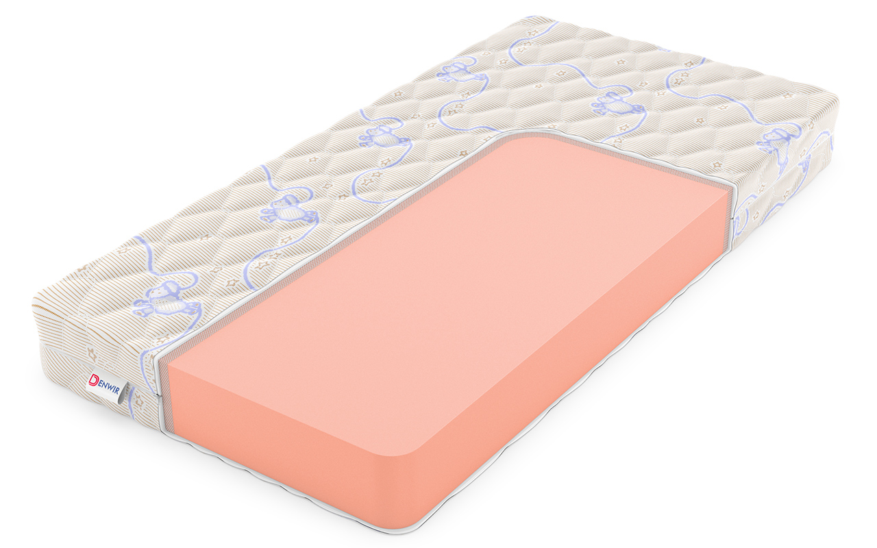 детский матрас Denwir Baby Springless Top Foam 14 1 Denwir Baby Springless Top Foam 14